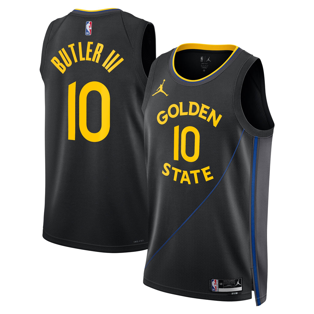 Golden State Warriors 2024/25 Jersey - Black - Jimmy Butler III - Unisex
