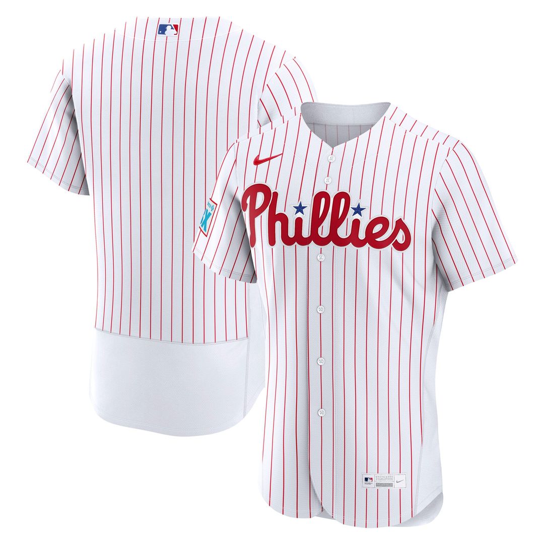 Philadelphia Phillies Alternate Sponsor Patch Jersey - Light Blue
