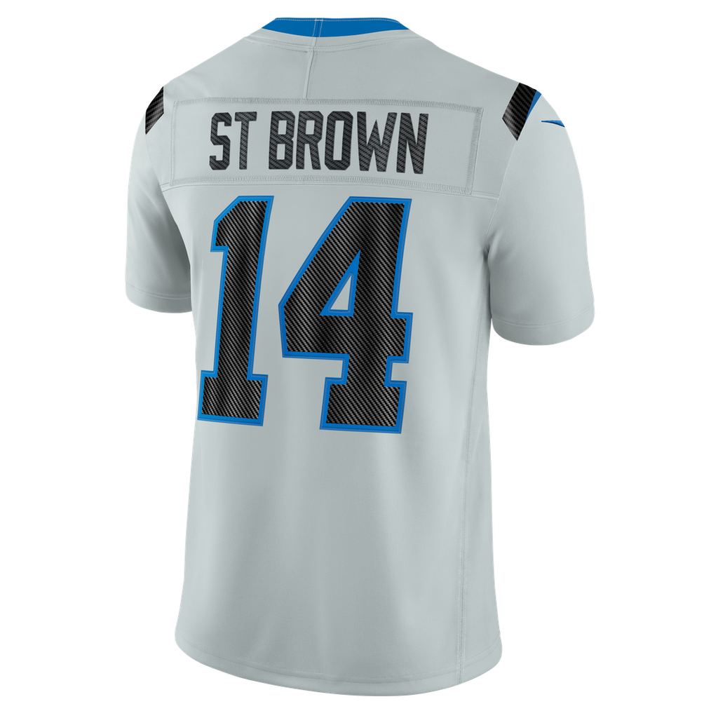 Amon-Ra St. Brown Detroit Lions 2026 Rivalries Collection Stitched Jersey - Silver