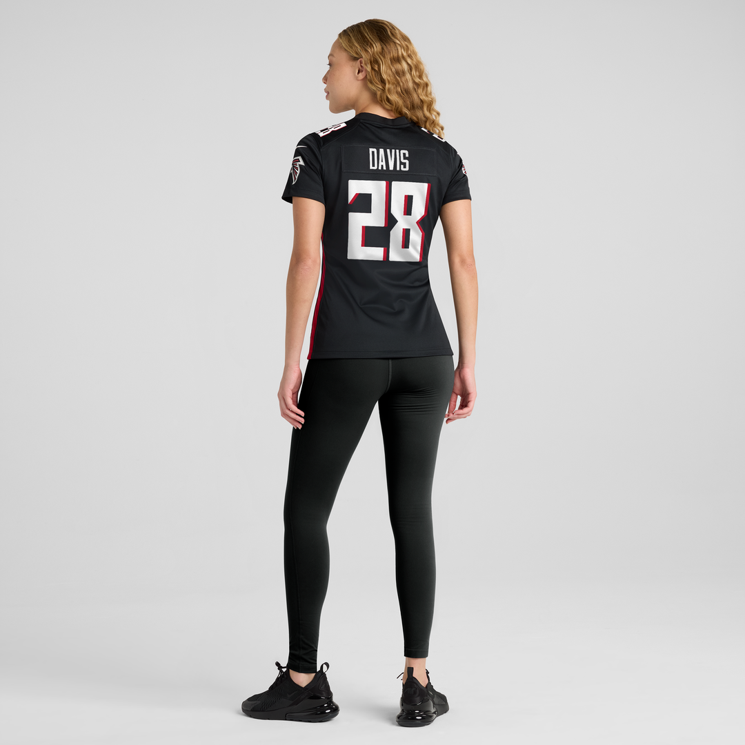 Mike Davis Atlanta Falcons Women's Jersey - Black