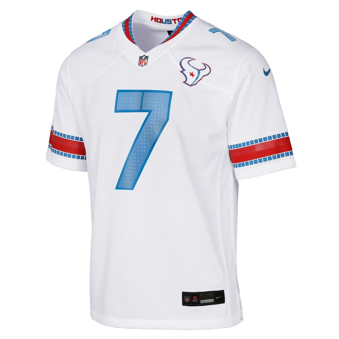 C.J. Stroud Houston Texans Youth 2026 Rivalries Collection Jersey - White