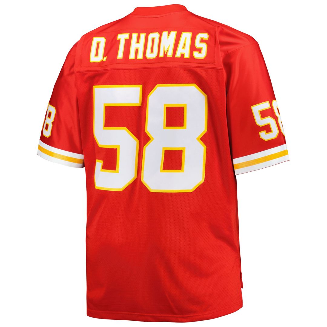 Derrick Thomas Kansas City Chiefs Big & Tall 1994 Retired Player Jersey - Red