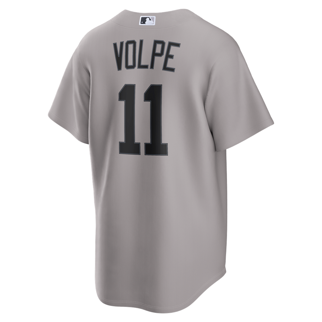 Anthony Volpe New York Yankees Road Jersey - Gray