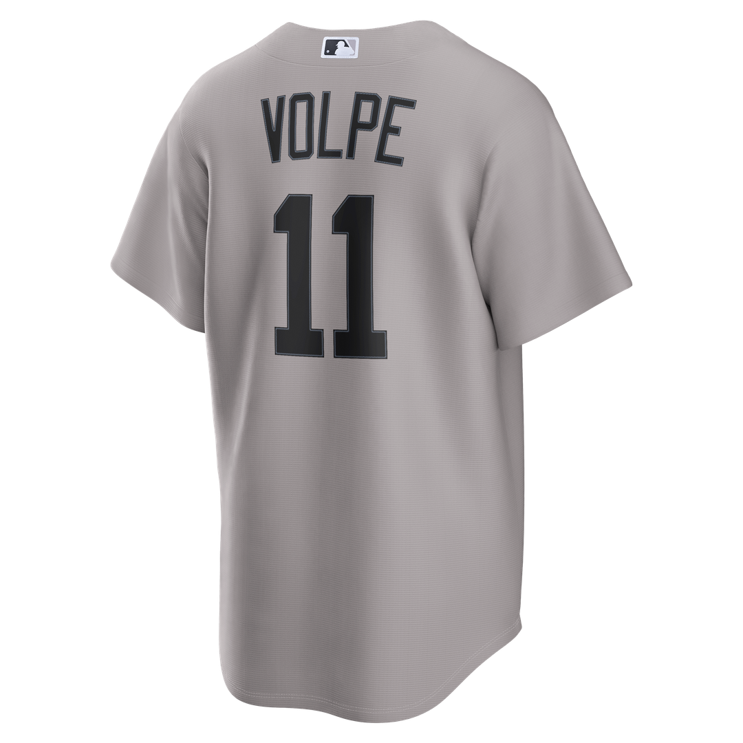 Anthony Volpe New York Yankees Road Jersey - Gray