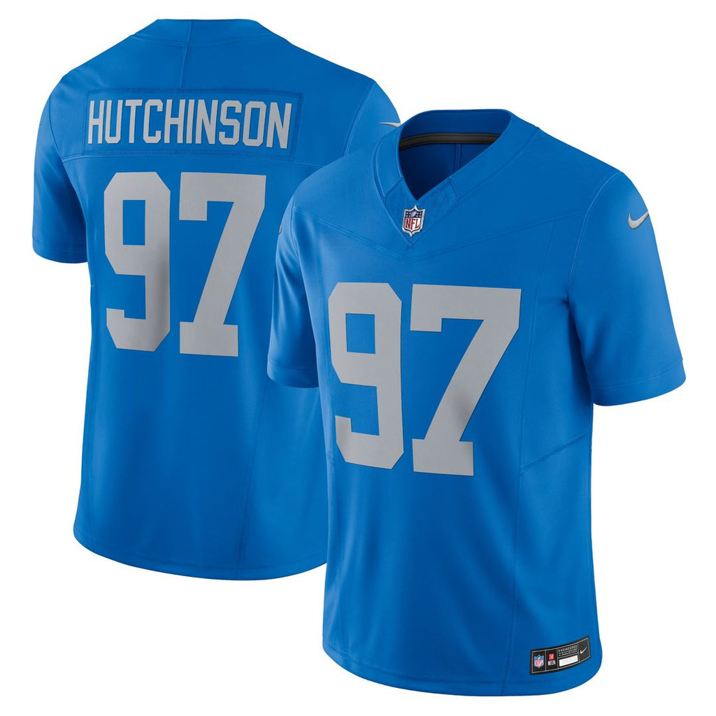 Aidan Hutchinson Detroit Lions 2nd Alternate Jersey - Black