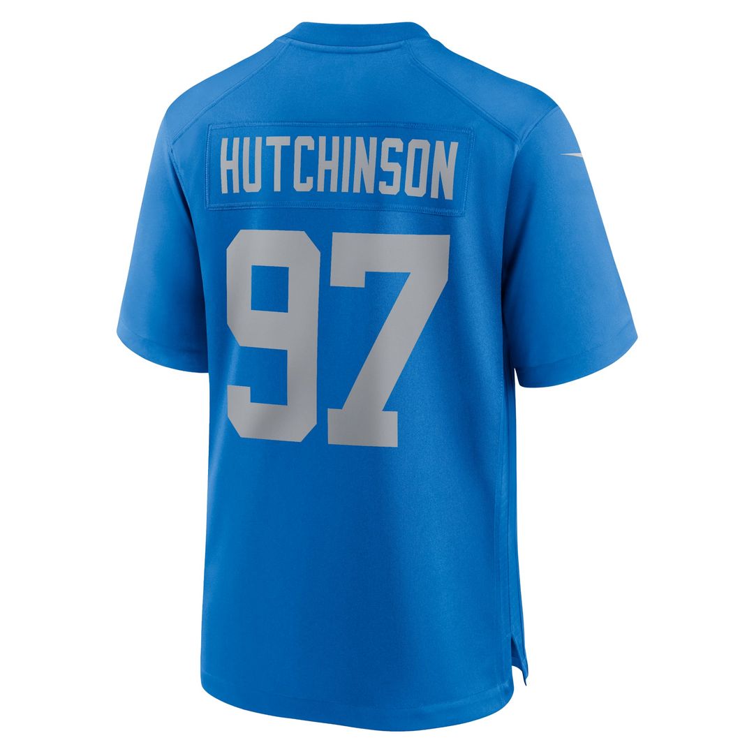 Aidan Hutchinson Detroit Lions Alternate Jersey - Blue