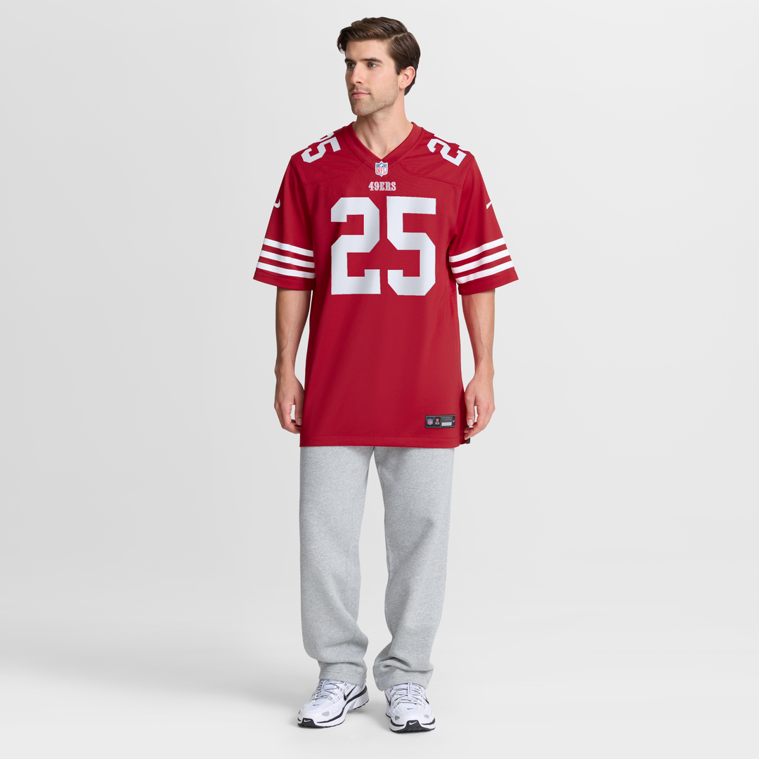 Jack Jones San Francisco 49ers Team Jersey - Scarlet