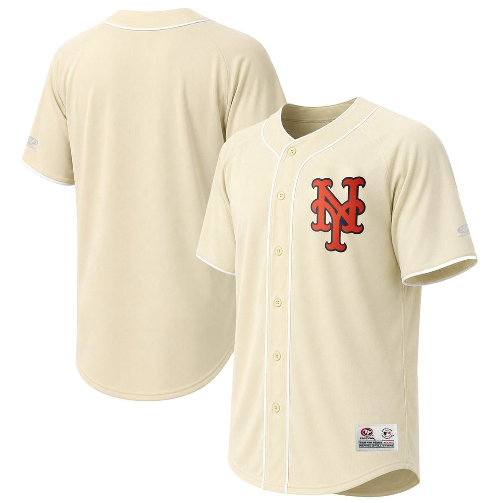 New York Mets Fashion Jersey - Cream