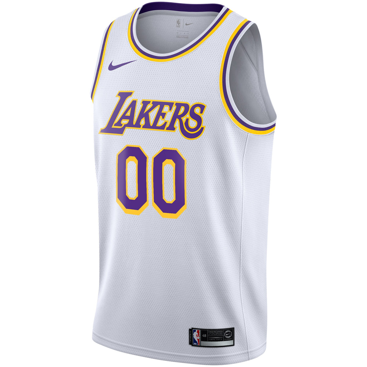Los Angeles Lakers Association Jersey - Custom - Youth