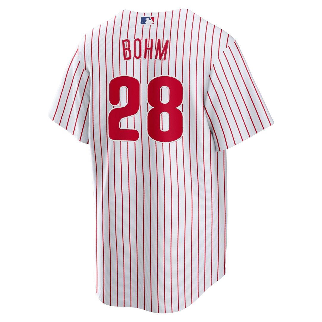 Alec Bohm Philadelphia Phillies Home Jersey - White