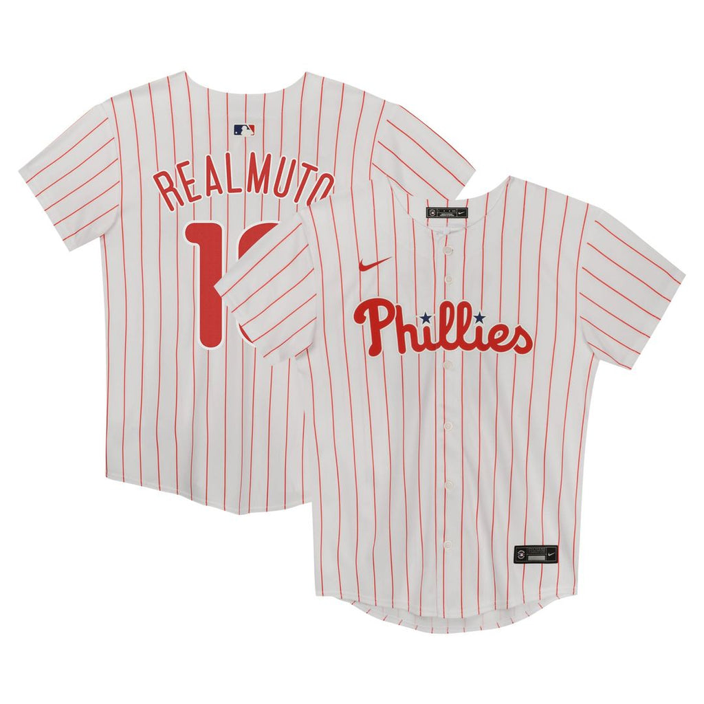 J.T. Realmuto Philadelphia Phillies Preschool Home Jersey - White