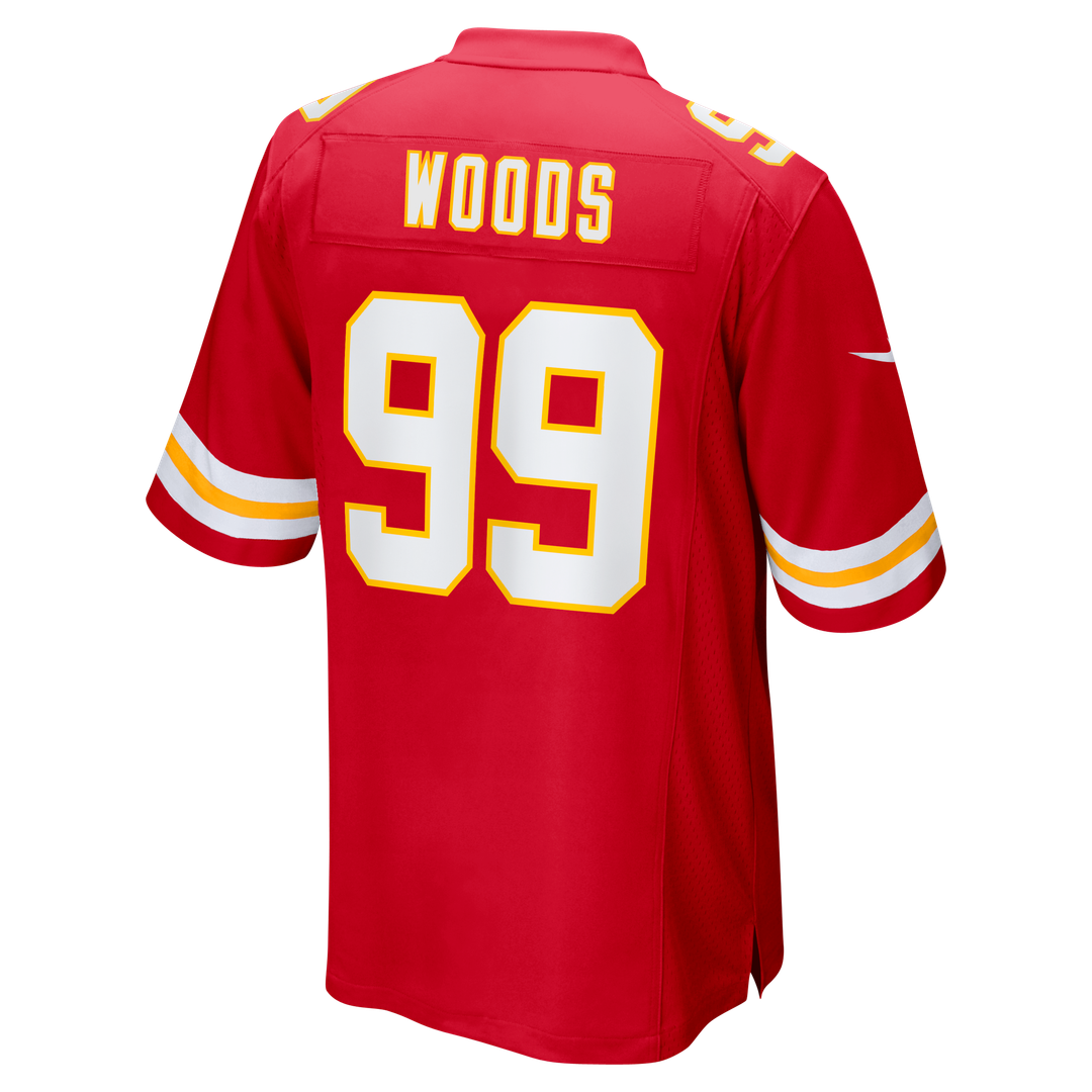 Peter Woods Kansas City Chiefs Team Jersey - Red