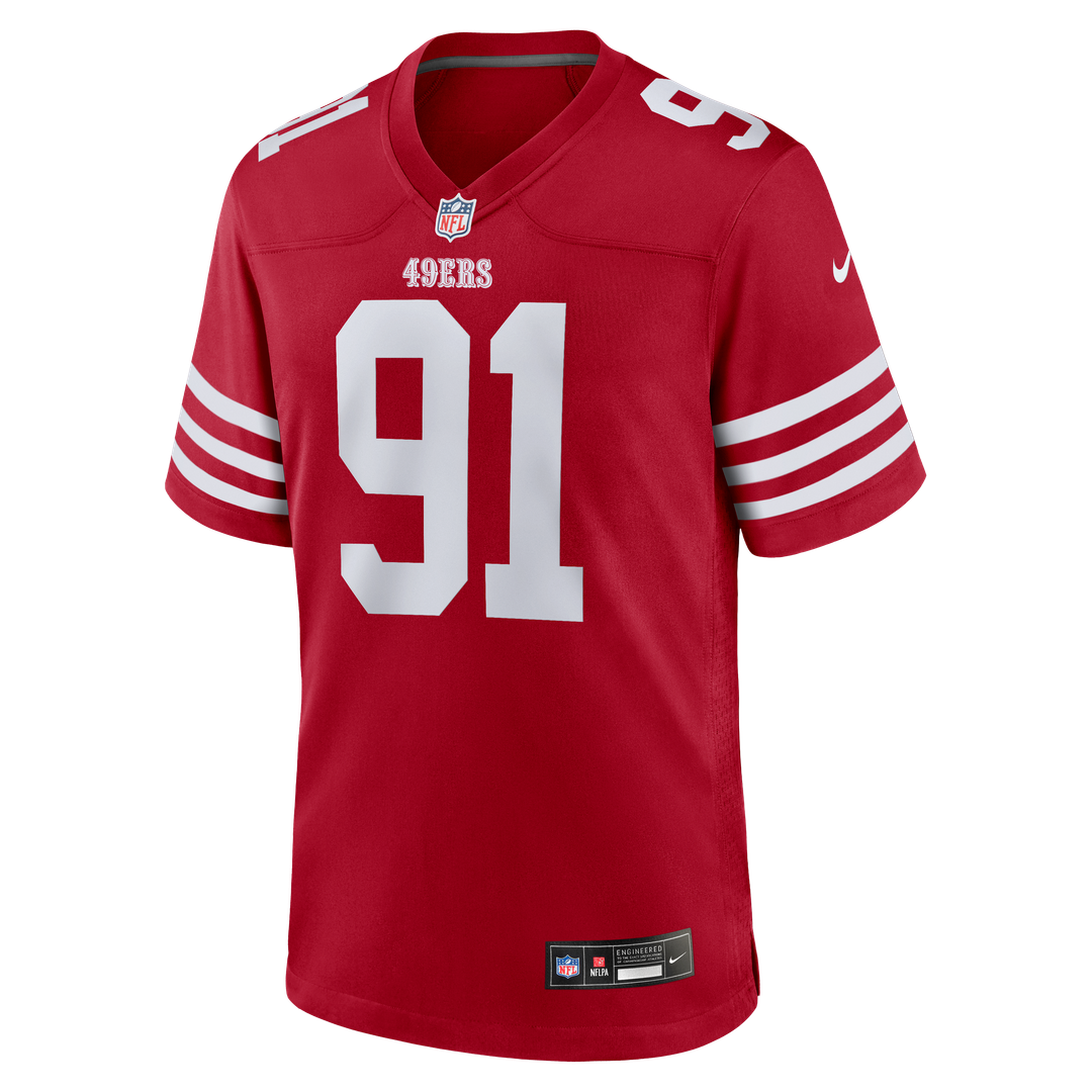 Earnest Brown IV San Francisco 49ers Team Jersey - Scarlet