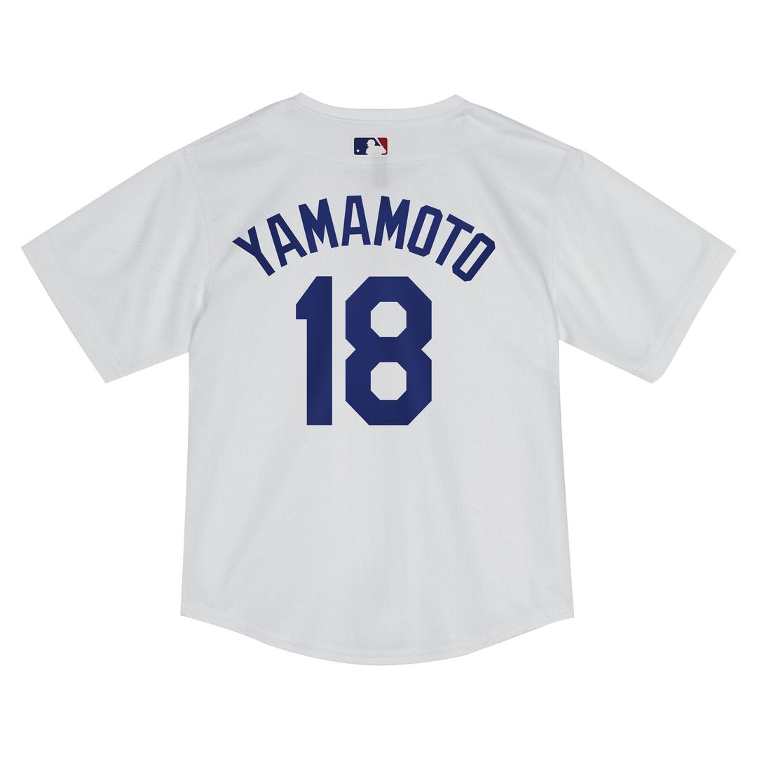 Yoshinobu Yamamoto Los Angeles Dodgers Toddler Home Jersey - White