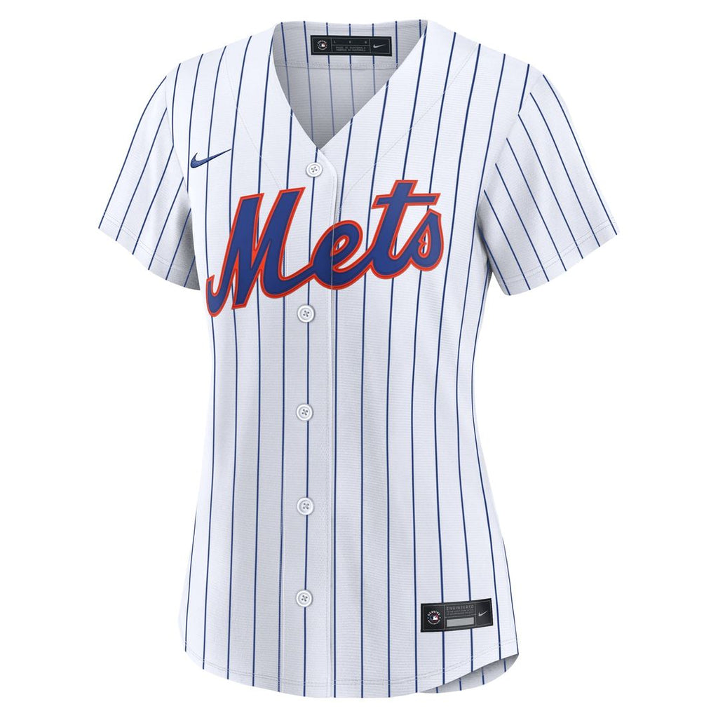 Francisco Lindor New York Mets Women's Home Jersey - White