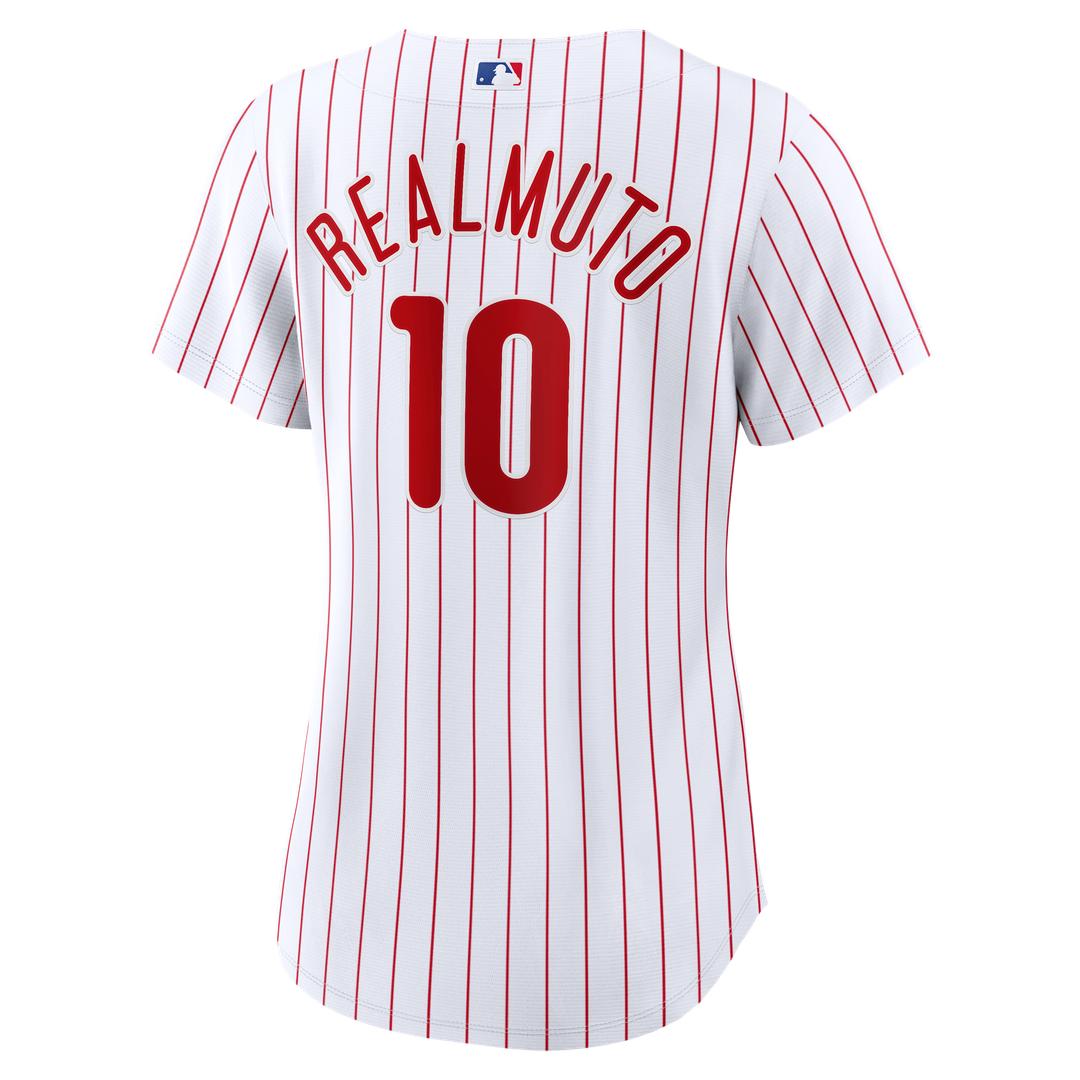 J.T. Realmuto Philadelphia Phillies Women's Home Jersey - White