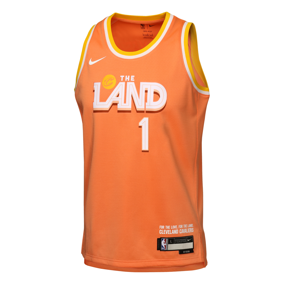 Cleveland Cavaliers 2025/26 Jersey - Orange - James Harden - Youth