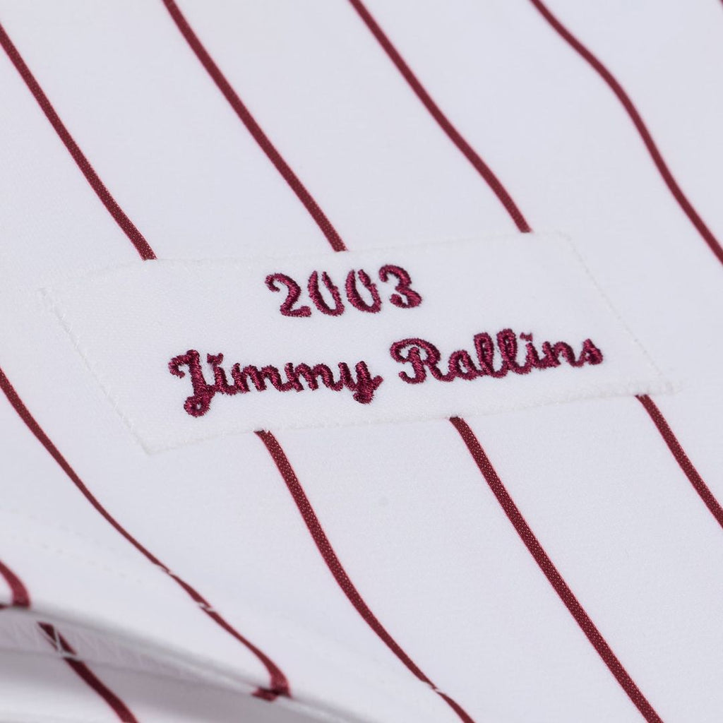 Jimmy Rollins Philadelphia Phillies 2003 Jersey - White