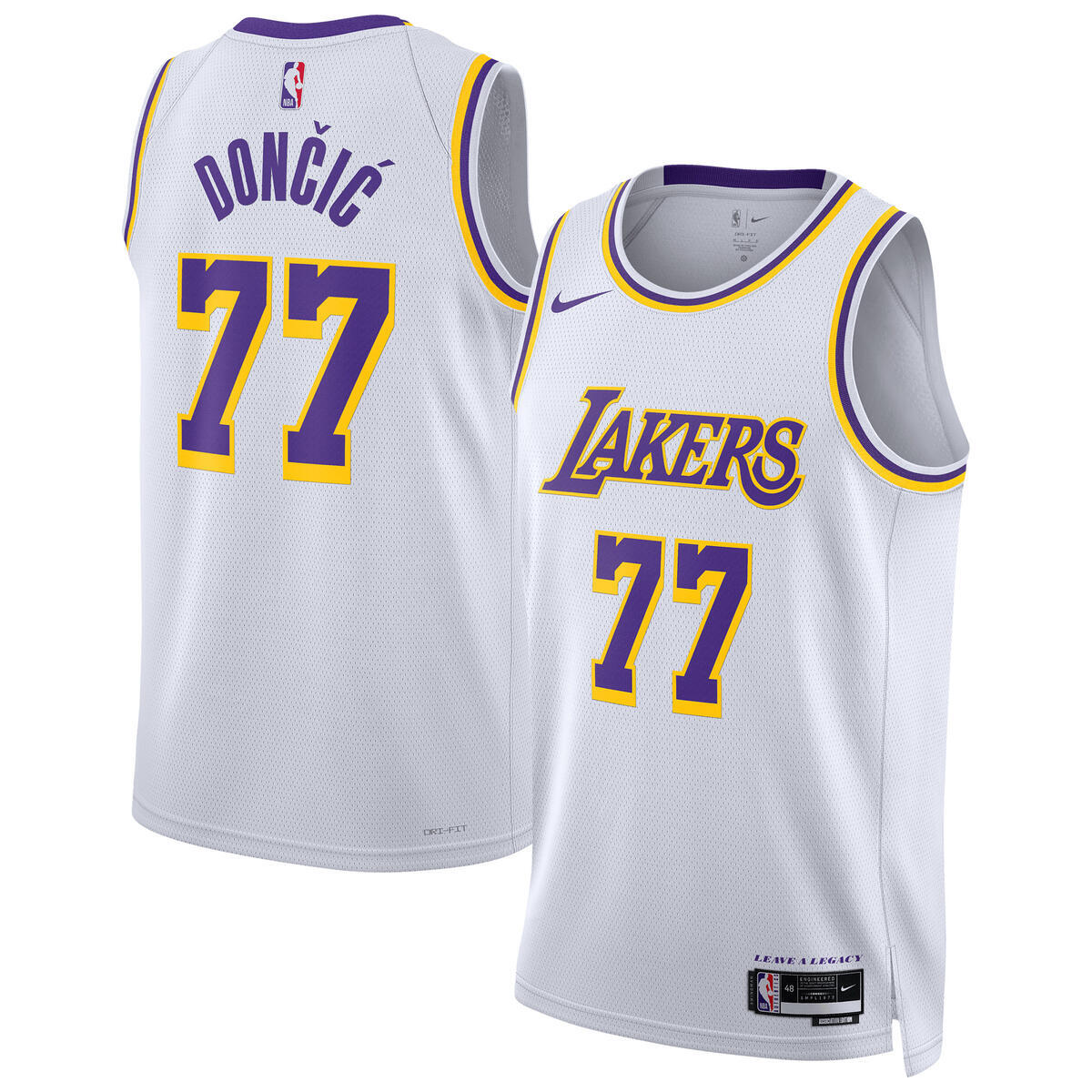Los Angeles Lakers Association Jersey - Luka Doncic - Unisex