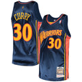 Men's Stephen Curry Navy Golden State Warriors 2009 Jersey