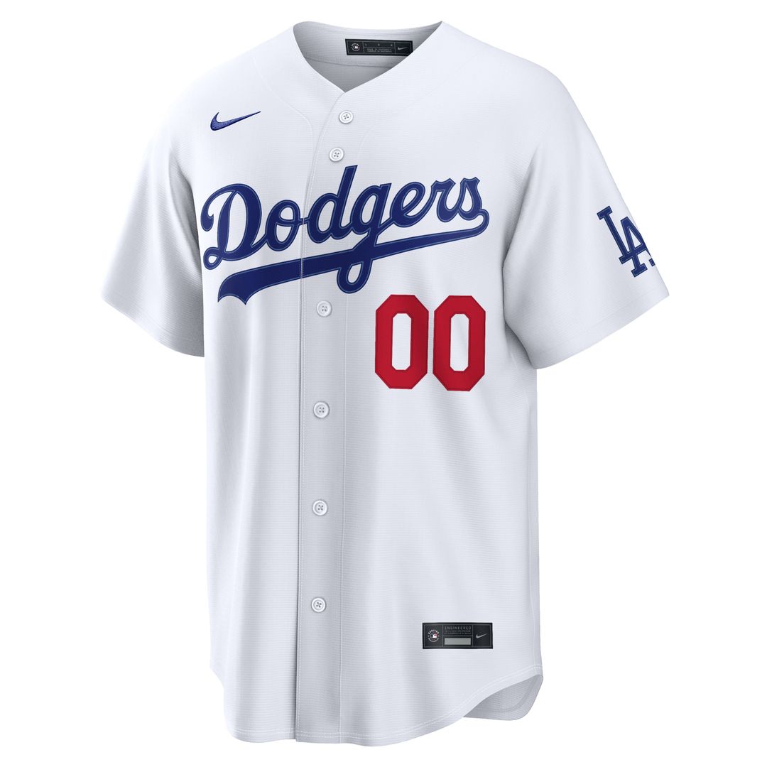 Los Angeles Dodgers Home Stadium Custom Jersey - White