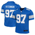 Aidan Hutchinson Detroit Lions Youth Jersey - Blue
