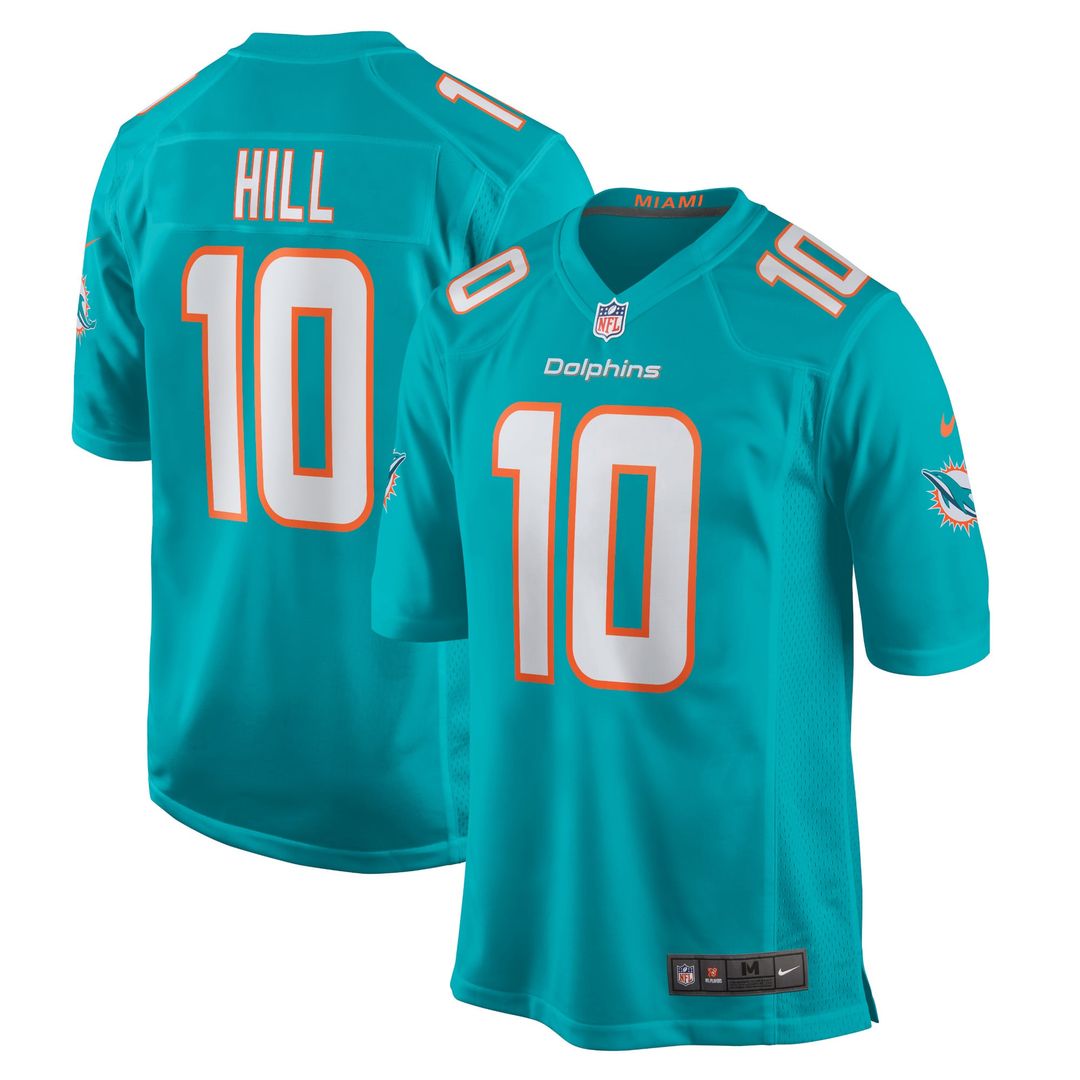 Tyreek Hill Miami Dolphins Jersey - Aqua