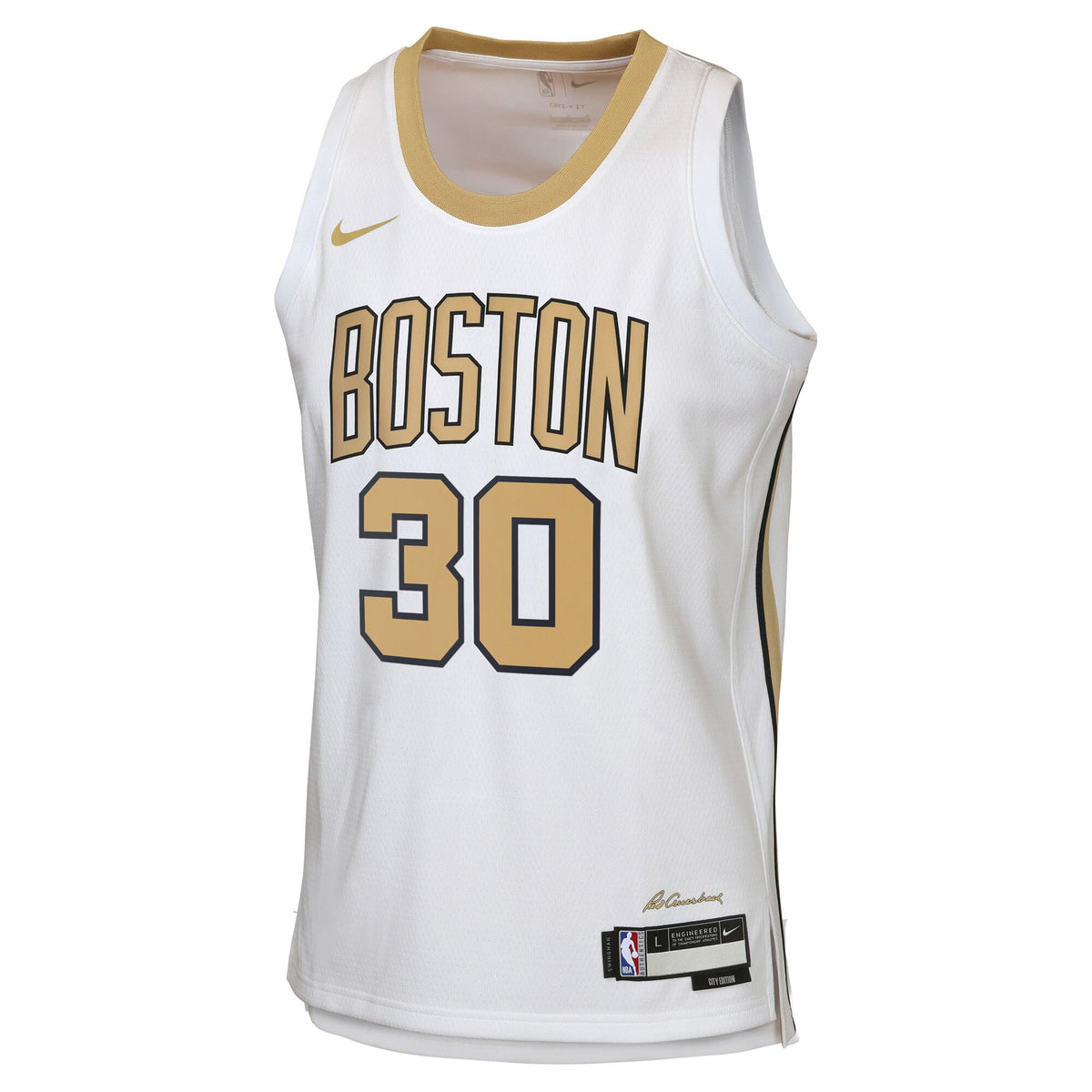 Boston Celtics 2025/26 Jersey - White - Sam Hauser - Youth