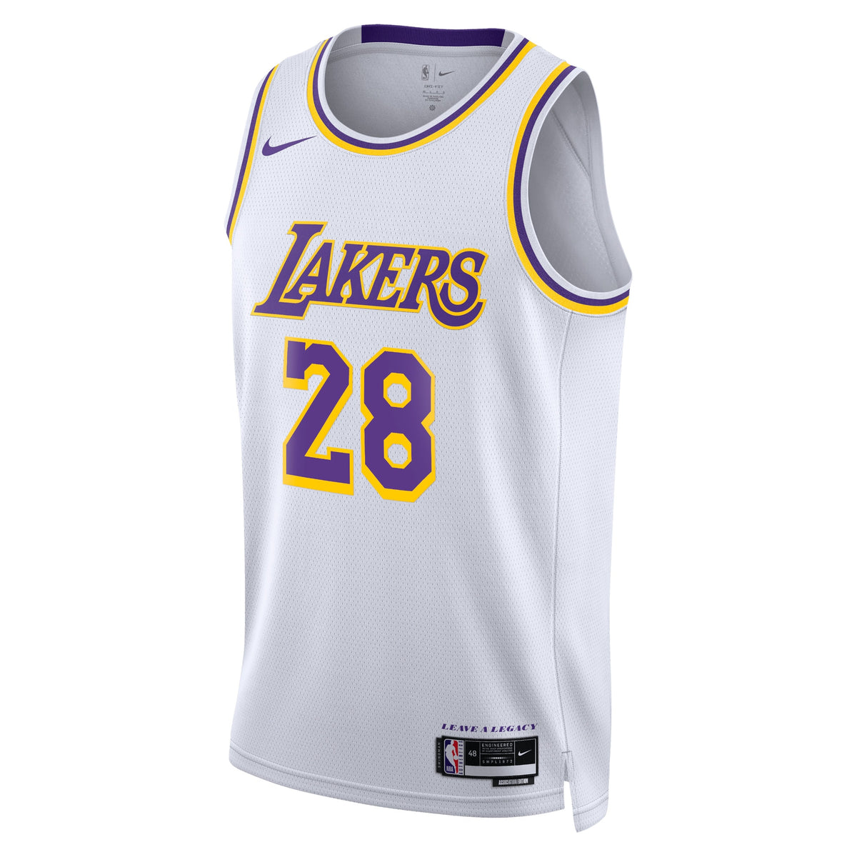 Los Angeles Lakers Jersey - White - Rui Hachimura - Unisex