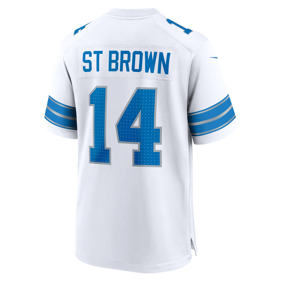 Amon-Ra St. Brown Detroit Lions Jersey - White