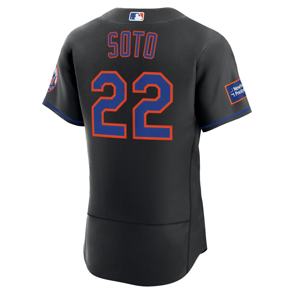 Juan Soto New York Mets Home Authentic Sponsor Patch Jersey - White