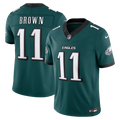 A.J. Brown Philadelphia Eagles Team Stitched Jersey - Midnight Green
