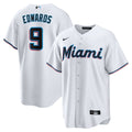 Xavier Edwards Miami Marlins Home Jersey - White