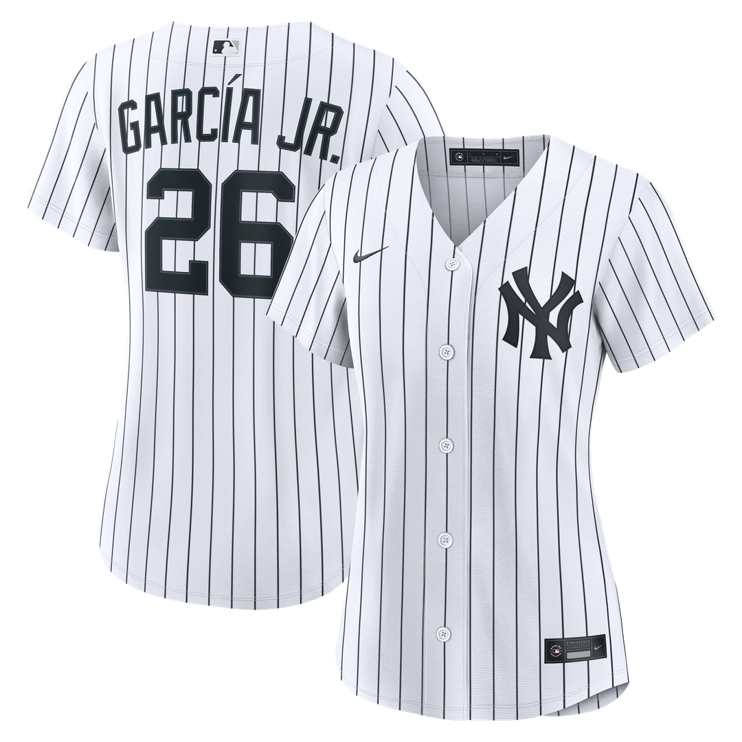 Luis García Jr. New York Yankees Women's Home Jersey - White
