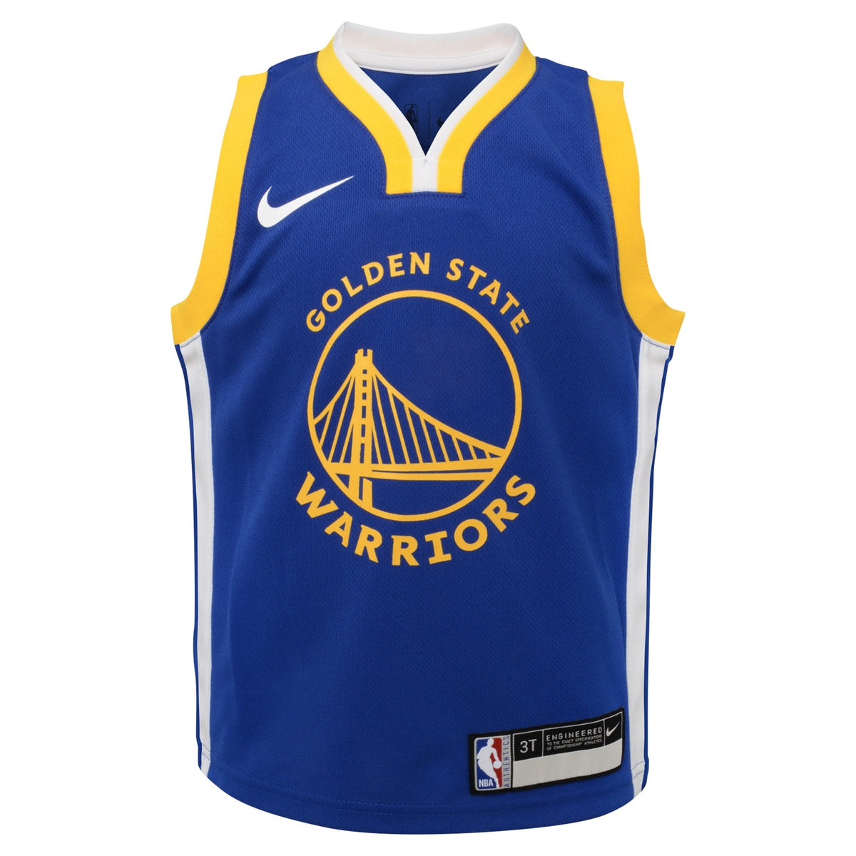 Golden State Warriors Replica Icon Jersey - Custom - Kids