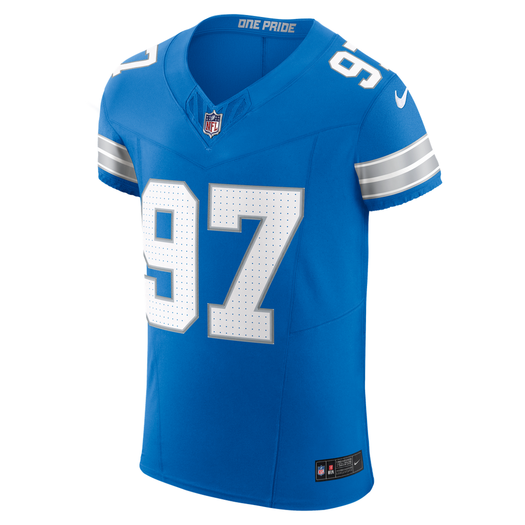 Aidan Hutchinson Detroit Lions Team Elite Jersey - Blue
