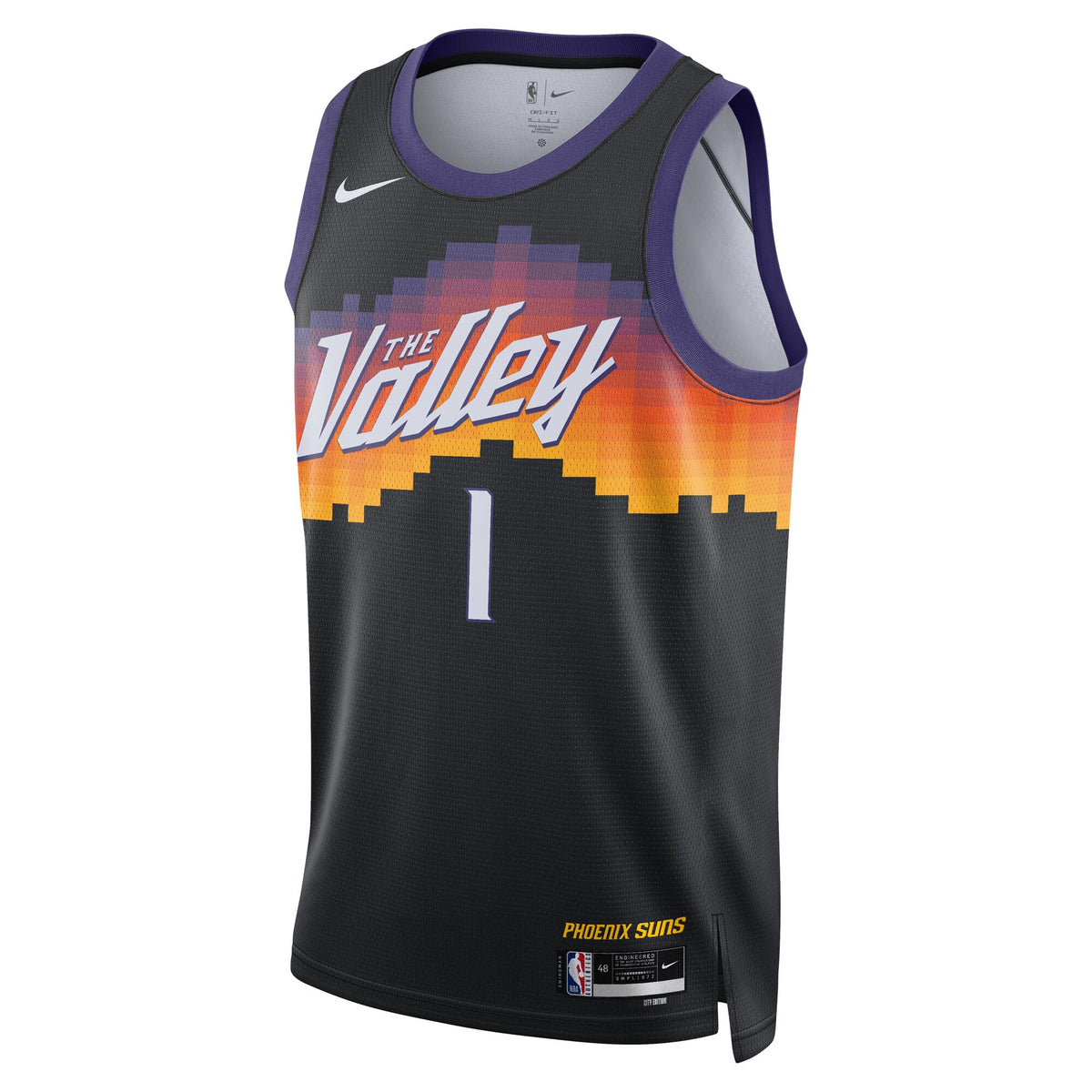 Phoenix Suns 2025/26 Jersey - Black - Devin Booker - Unisex