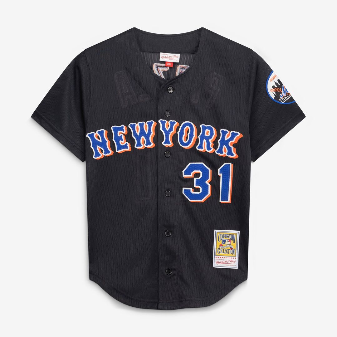 Mike Piazza New York Mets 2000 Jersey - Black