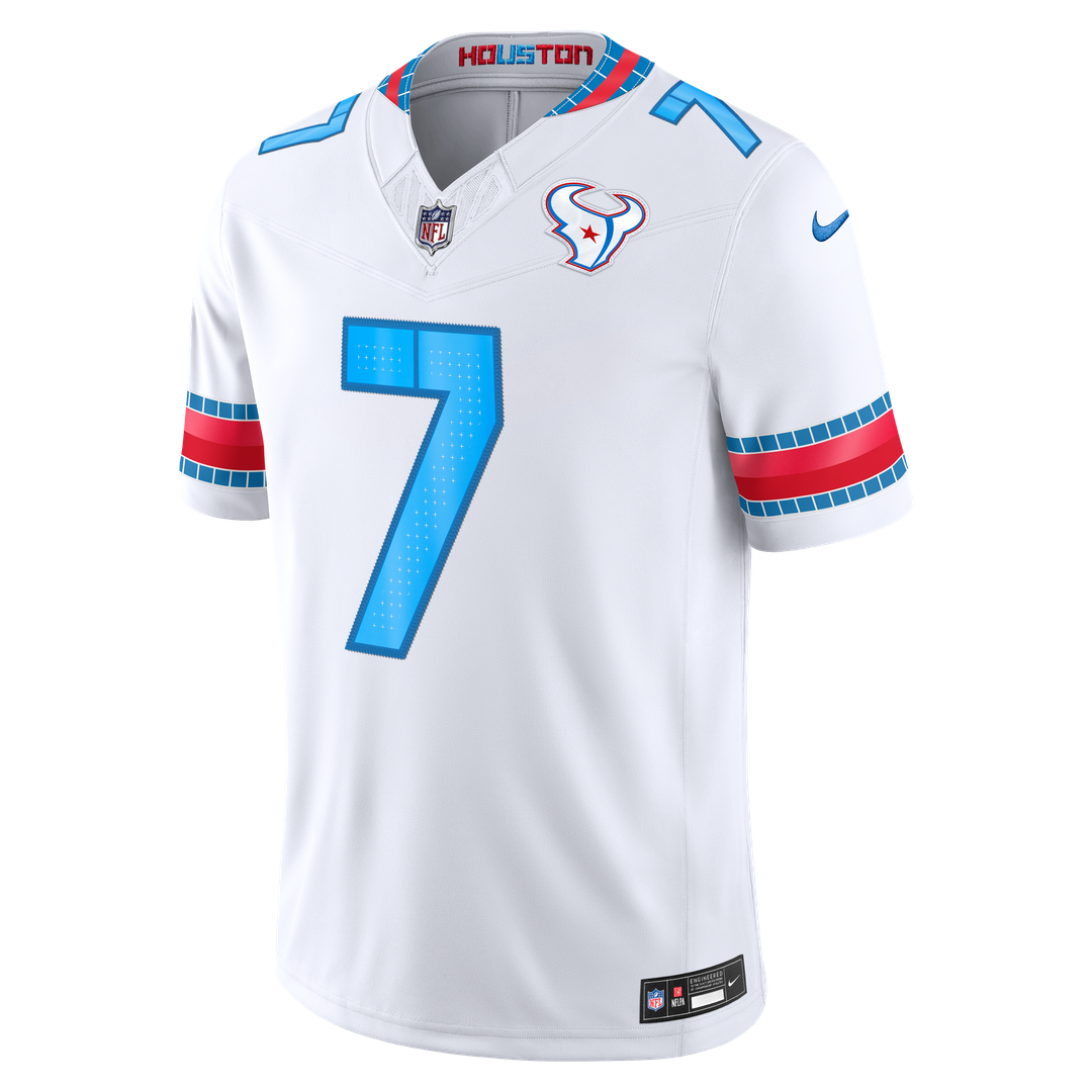 C.J. Stroud Houston Texans 2026 Rivalries Collection Stitched Jersey - White