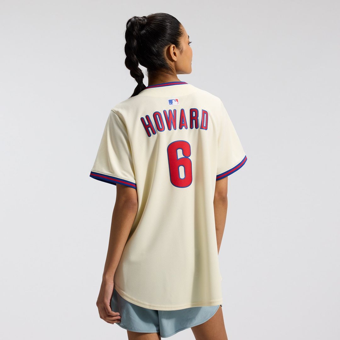 Ryan Howard Philadelphia Phillies Women's Alternate Jersey - Light Blue