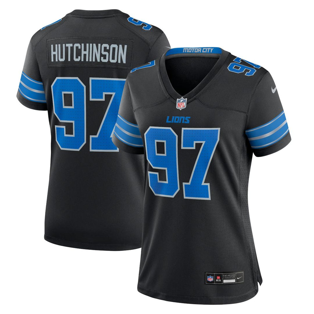 Aidan Hutchinson Detroit Lions Women's Jersey - White