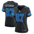 Aidan Hutchinson Detroit Lions Women's 2nd Alternate Jersey - Black