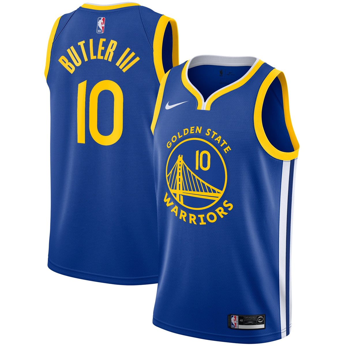 Golden State Warriors Jersey - Royal - Jimmy Butler III - Youth