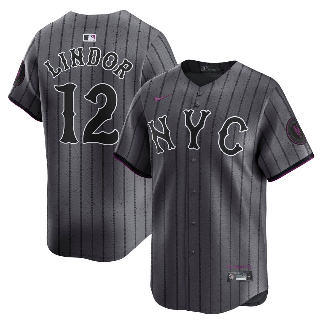 Francisco Lindor New York Mets Jersey - Gray