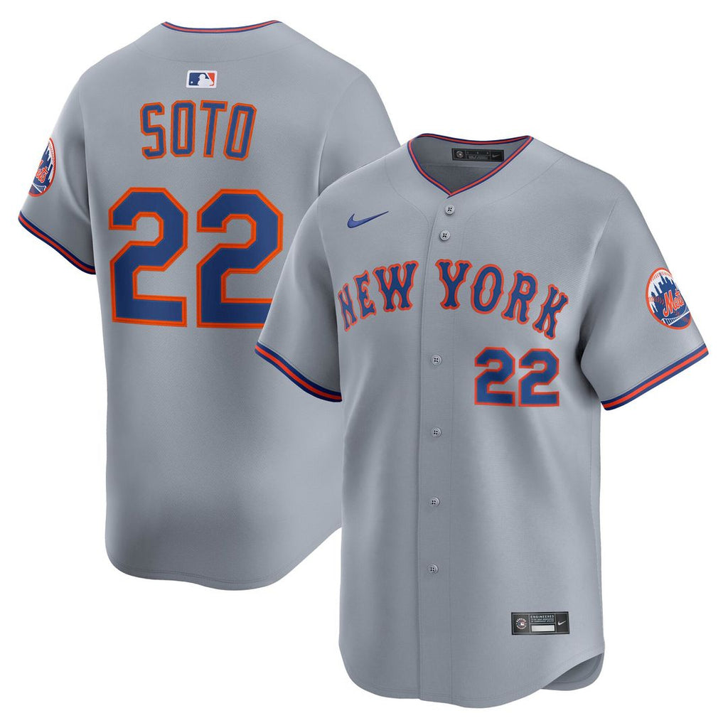 Juan Soto New York Mets Road Jersey - Gray