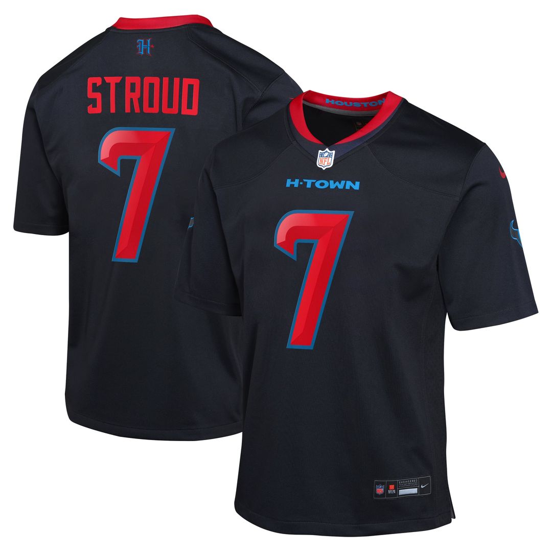 C.J. Stroud Houston Texans Youth Jersey - Navy