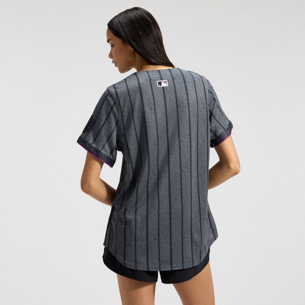New York Mets Women's Jersey - Gray