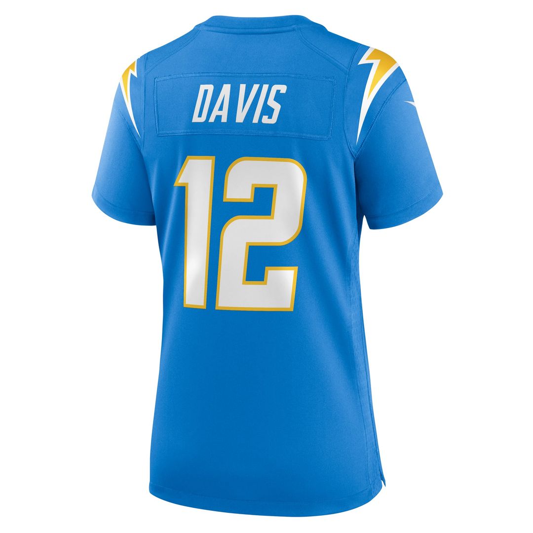 Derius Davis Los Angeles Chargers Women's Team Jersey - Powder Blue
