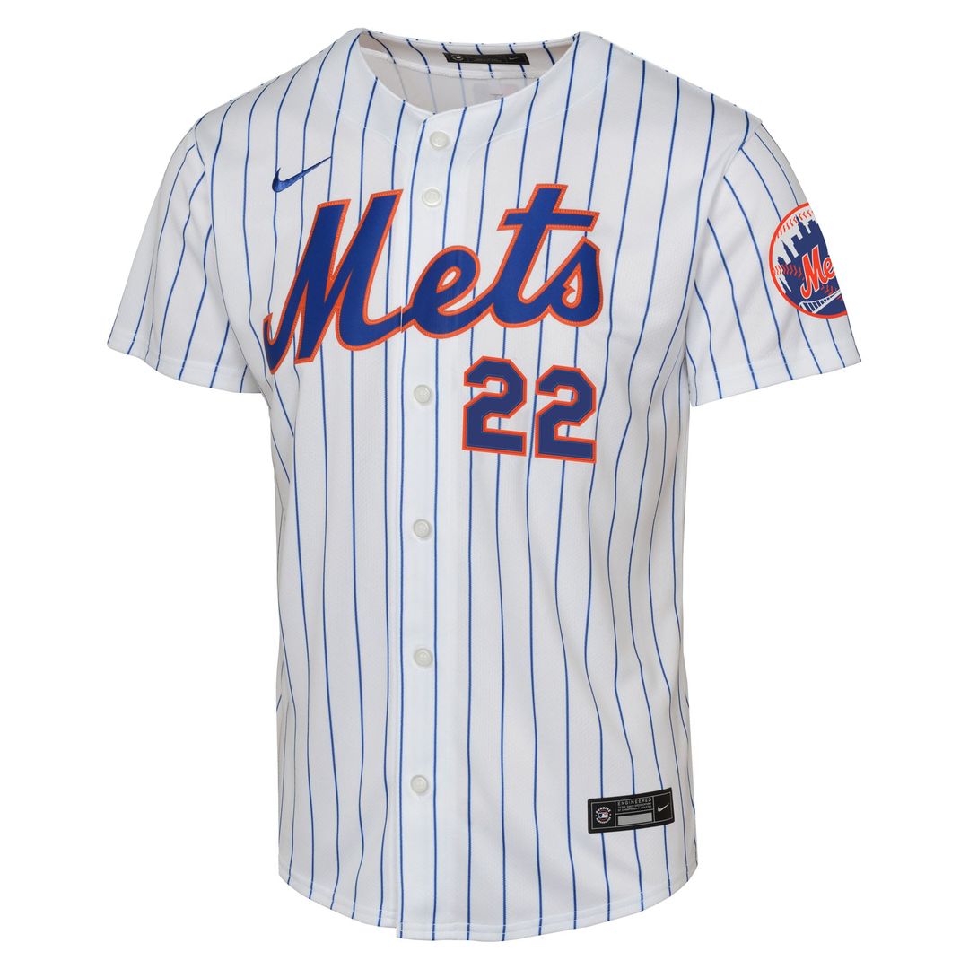 Juan Soto New York Mets Youth Home Jersey - White