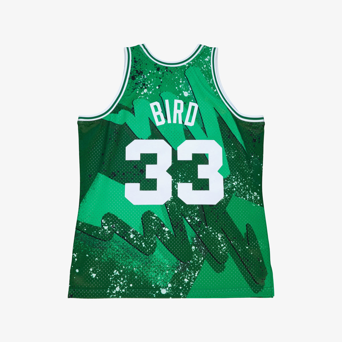 Boston Celtics Larry Bird 1985 Hyper Hoops Jersey - Green
